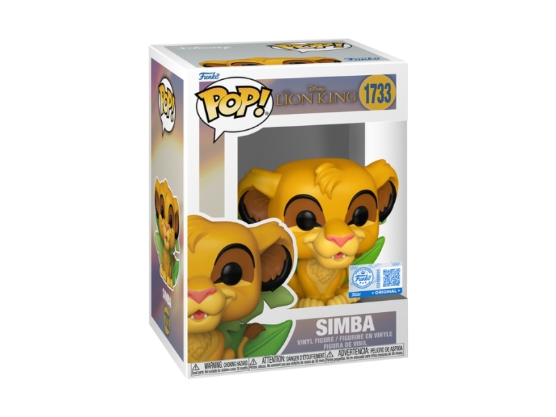 Funko Pop Vinyl Exclusive The Lion King Simba