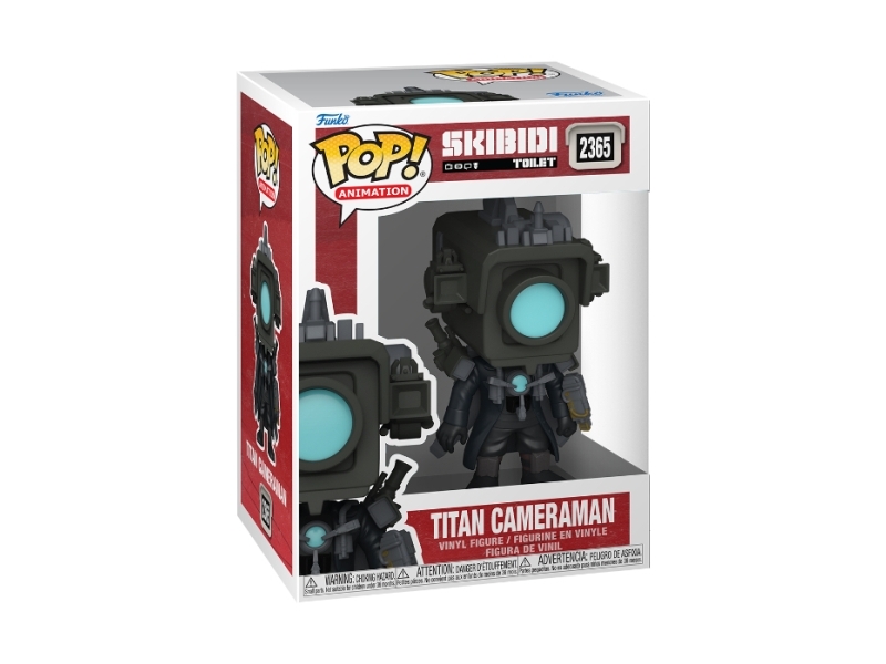 Funko Pop Vinyl Skibidi Titan Cameraman