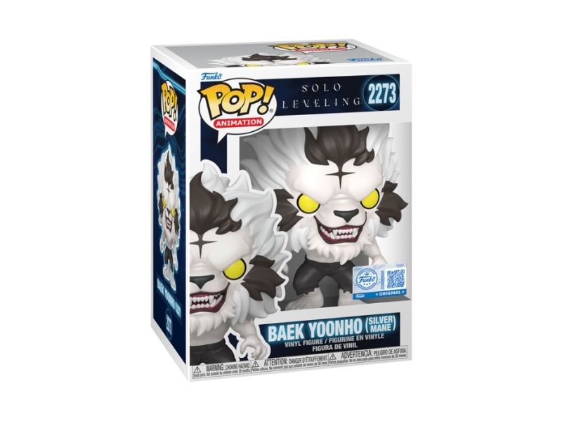 Funko POP Vinyl Exclusive SLVL Baek Slvrmane w/CH | Leksaker - Figurer & Dockor - Samlarfigurer | GameStuff