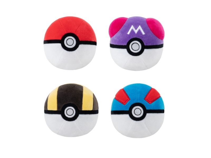 Pokémon - Bamse 10 cm Poké Ball - GEEKD.dk