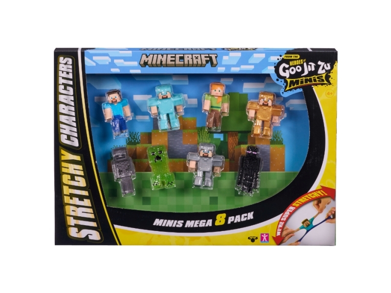 Goo Jit Für Minecraft Minis 8Pk