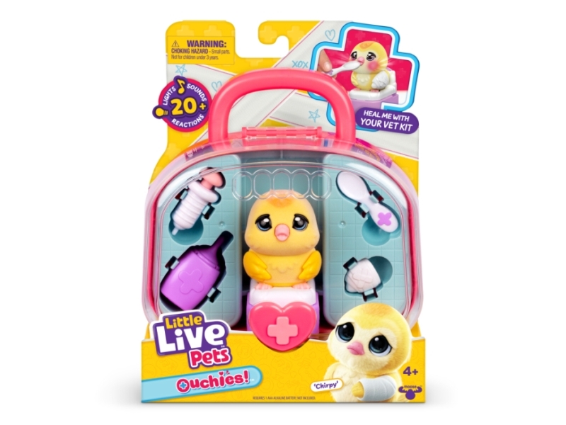 Little Live Pets Ouchies Vet Kit Chirpy