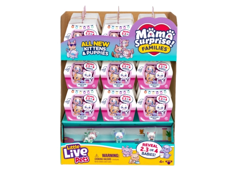 LITTLE LIVE PETS MAMA SURPR FAM ADOPTION PK CDU S2