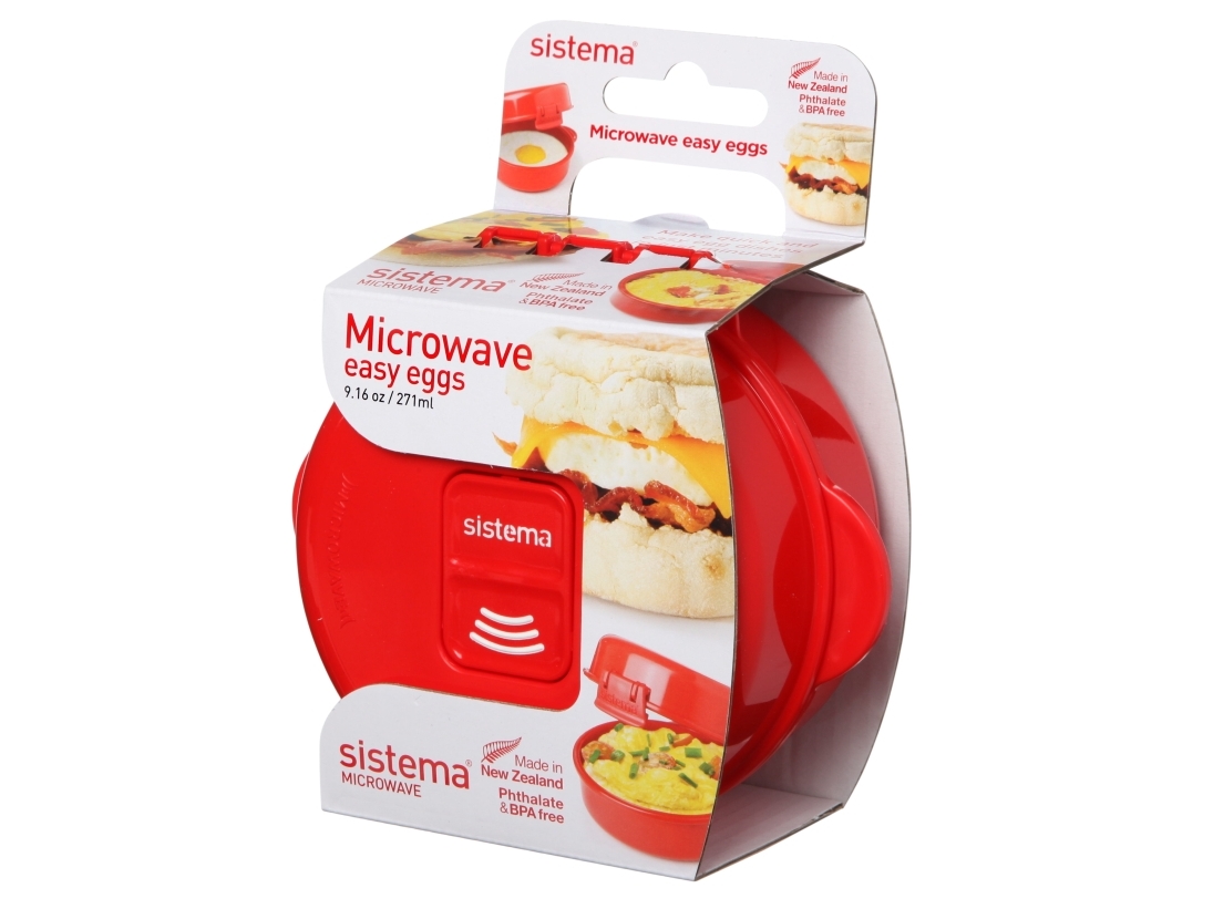 Sistema - Easy Eggs Microwave | Vitvaror - Vitvaror tillbehör - Mikrovågsugn tillbehör | GameStuff