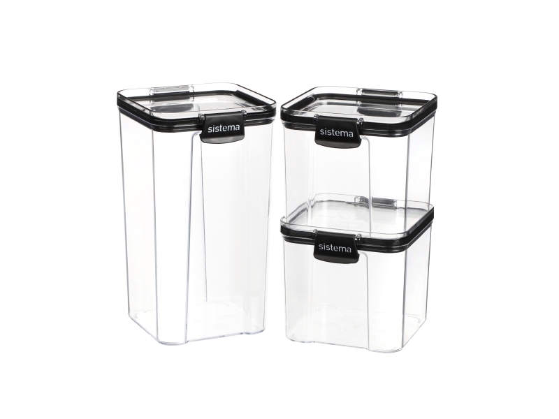 Sistema Ultra Pantry 3-pack | Köksutrustning - Förvaring - förvaringslådor | GameStuff