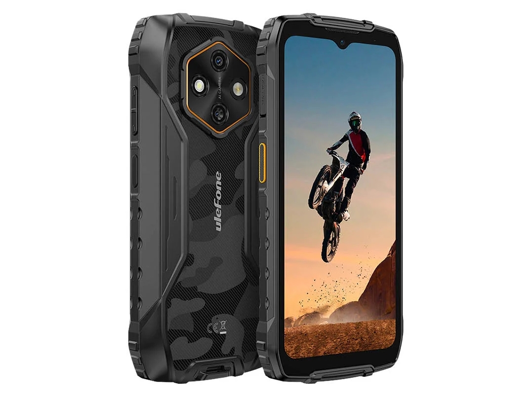 Ulefone Rugking 4 Pro, 16,7 Cm (6.56"), 8 Gb, 128 Gb, 48 Mp, Android 15, Sort