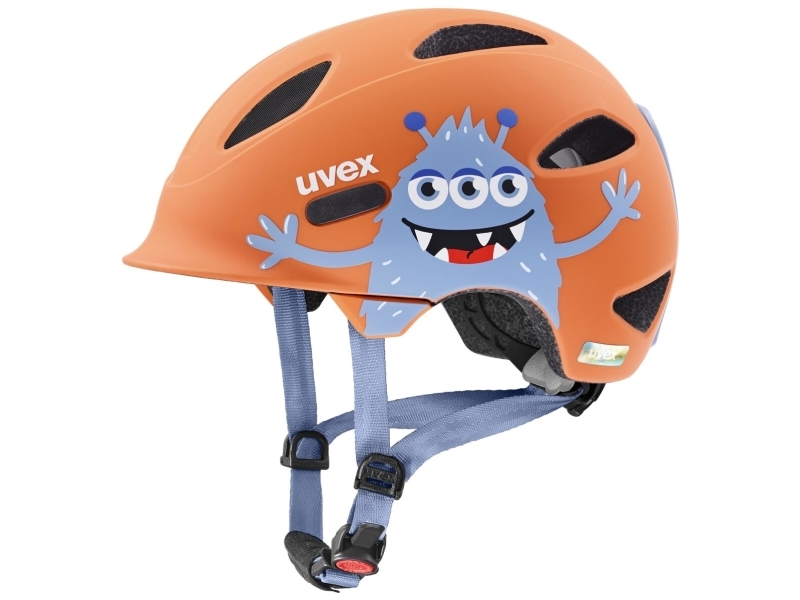 Uvex cykelhj&auml;lm f&ouml;r barn Uvex Oyo Style monster papaya matt  50&ndash;54 cm