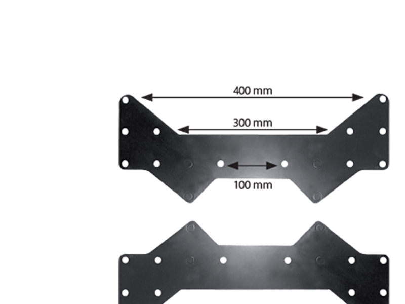 My Wall VESA-adapter Passer til serie: Universal Sort