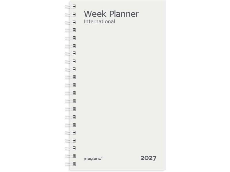 Wochenplaner International Querformat Refill 2027