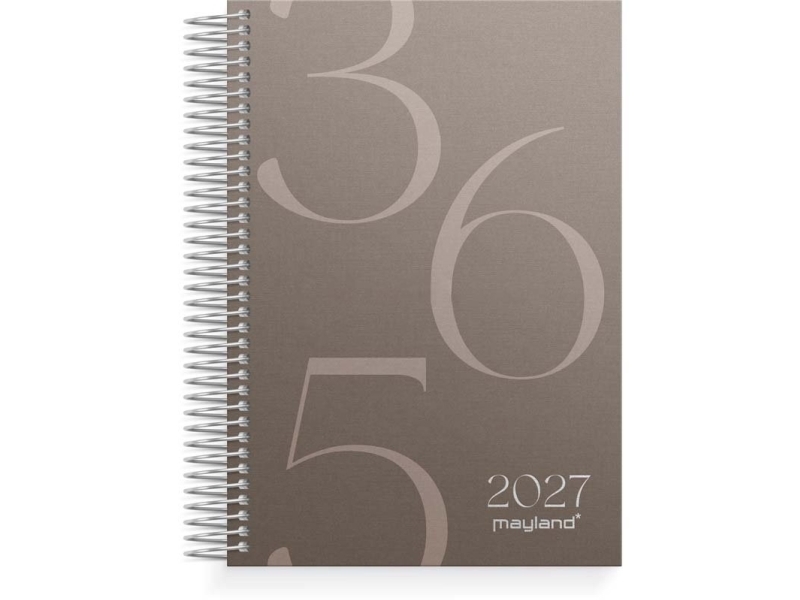 Tageskalender Gemustertes Karton 2027