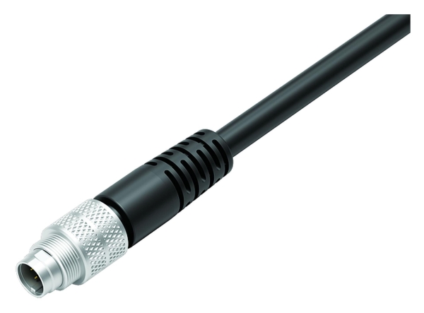 Binder 79-1421-15-07, 5 M, Männlich, Schwarz, Polyurethane (Pur), 125 V, En 60204-1:2018 | En Iec 63000:2018 | En 60529:1991, En Iec 63000:2018