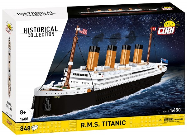 Cobi byggklossar R.M.S. Titanic, 848 delar | Leksaker - Konstruktions leksaker - Plastik konstruktion | GameStuff