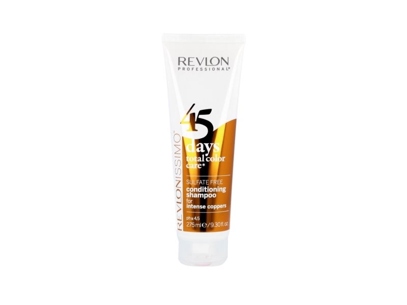 Revlon professional revlonissimo 45 days total care shampoo for intense coppers 275ml
