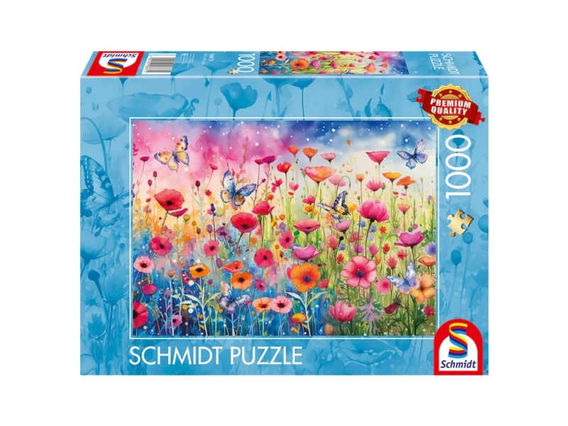 Schmidt Spiele 58873, 1000 stk, Dyr og planter, 12 År