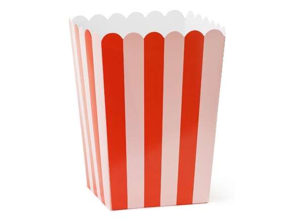 Popcornbokse 11x11x15,5cm 6 stk