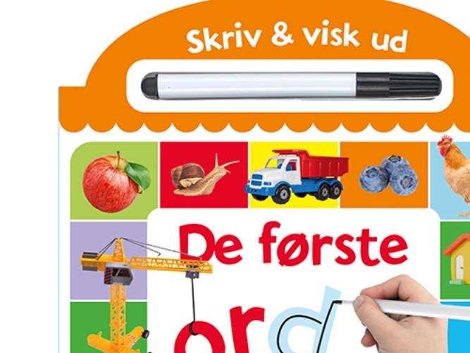 Skriv Og Visk Ud – De Første Ord |