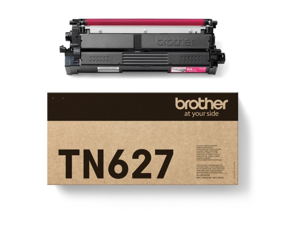 Brother TN627M - Ultra Jumbo - magenta - original - box - tonerkassett - för Brother HL-L8570CDW Workhorse MFC-L8970CDW | Skrivare - Bläck, toner & förbrukningsvaror - Toner | GameStuff