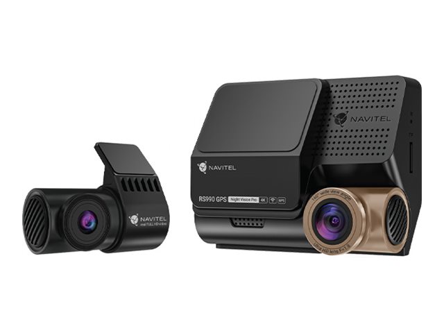 Navitel Rs990 Gps - Dashboard Kamera - 4K / 60 Fps - Wi-Fi - G-Sensor - Sort