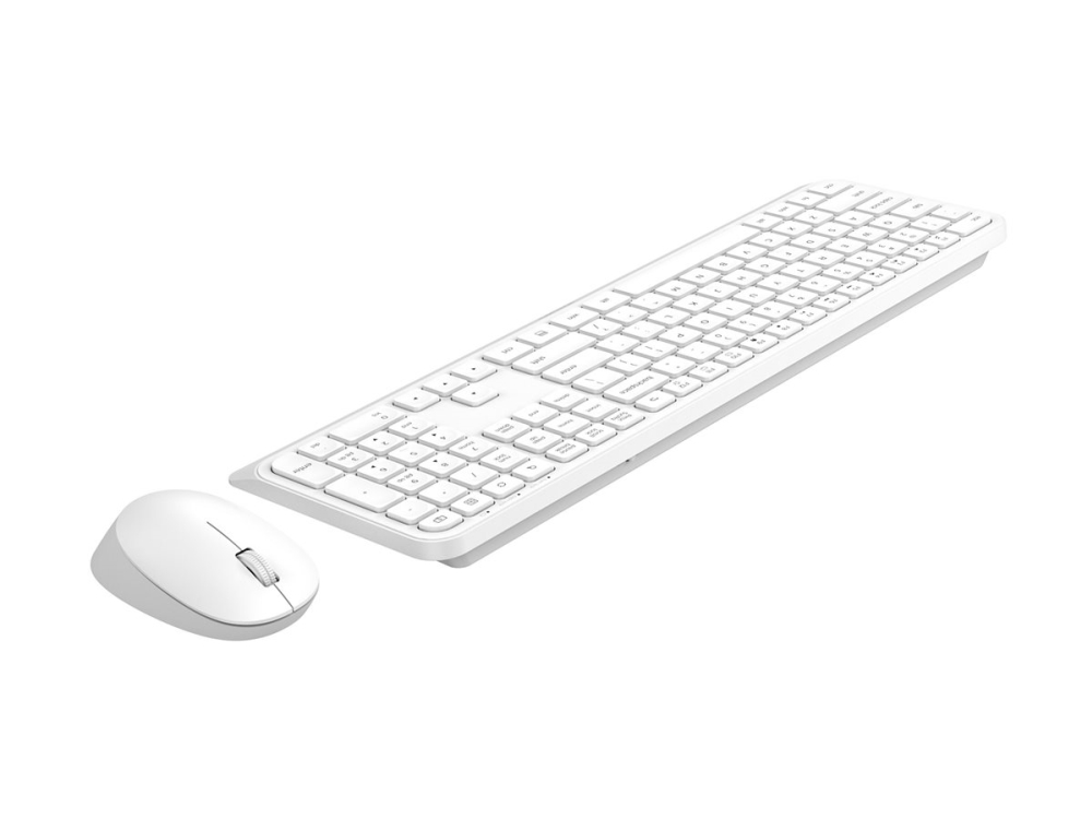 Philips 3000 Series Spt6307w/00, Volle Größe (100%), Kabellos, Rf Wireless, Qwerty, Weiß, Maus Enthalten