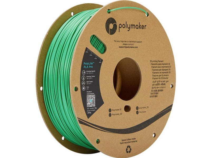 Polymaker Polylite Pla Pro - 1Kg - 1,75Mm - Žalias