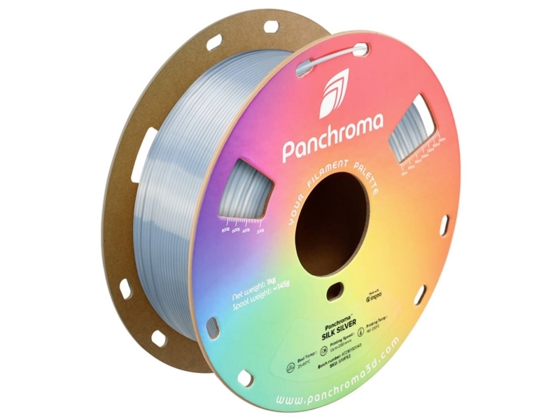 Polymaker Panchroma Pla Seide 1,75Mm 1Kg - Seide Sidabrinis