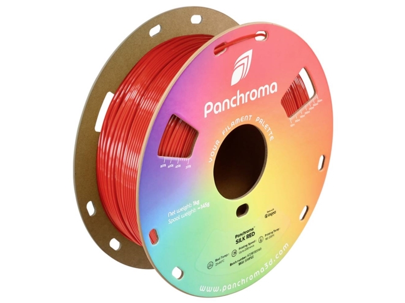 Polymaker Panchroma Pla Seide 1,75Mm 1Kg - Seide Raudona