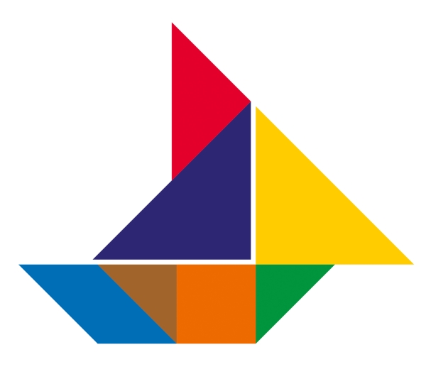 Schmidt Spiele Tangram Kids, Brettspiel, Bildend, 5 Jahr(E), Reiseedition, Familienspiel