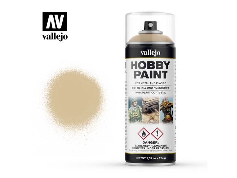 Vallejo 28.013, Brun, Sprayfärg, Vätska, 400 ml, 1 styck | Cement & Murbruk | GameStuff