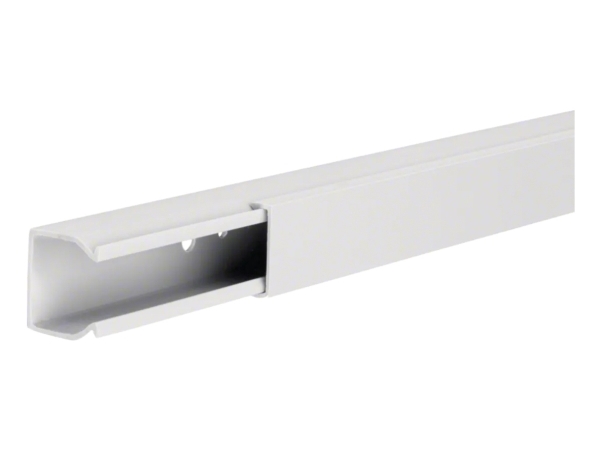 Hager Lf2502509016, Lige Kabelbakke, 2 M, Polyvinylchlorid (Pvc), Hvid