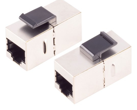 Shiverpeaks Bs08-10008, Flat, Silver, Rj-45, Rj-45, Female, Female