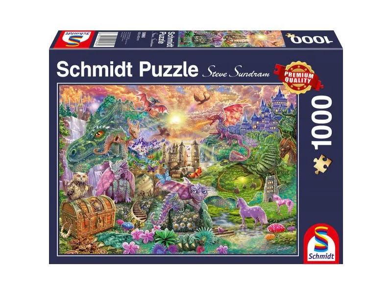 Schmidt Spiele 58966, 1000 Stykker, Fe