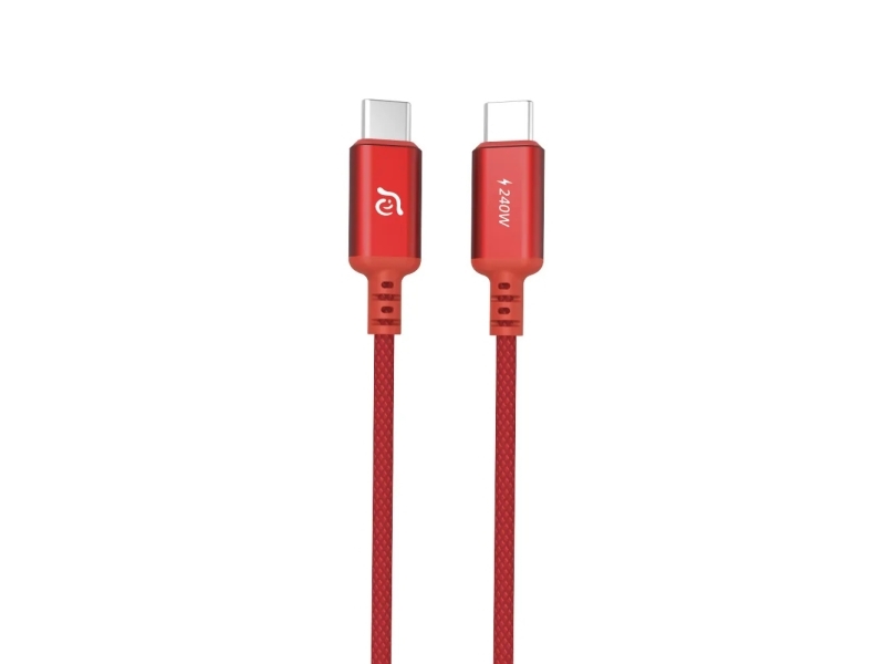 Adam Elements Casa P200, 2 M, Usb C, Usb C, Usb 2.0, 0,48 Gbit/S, Rot