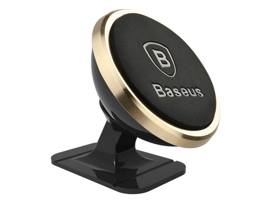 Baseus SUCX140015, Mobiltelefon/Smartphone, Passiv holder, Bil, Guld, Sort