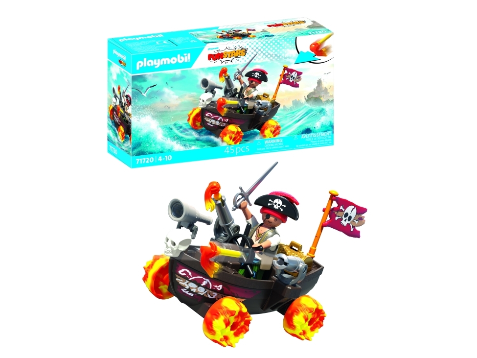 Playmobil 71720, Pirat, 4 Jahr(E), Mehrfarbig, Kunststoff