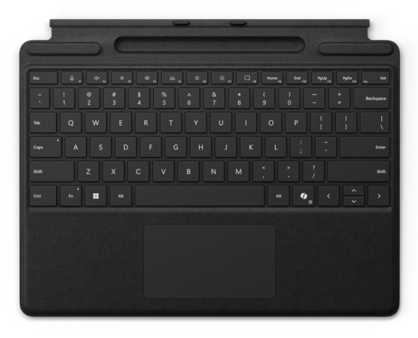 Microsoft Surface Pro Keyboard With Pen Storage, Qwerty, Touchpad, Microsoft, Surface Pro (11 Edition) Surface Pro 10 Surface Pro 9 Surface Pro 8, So