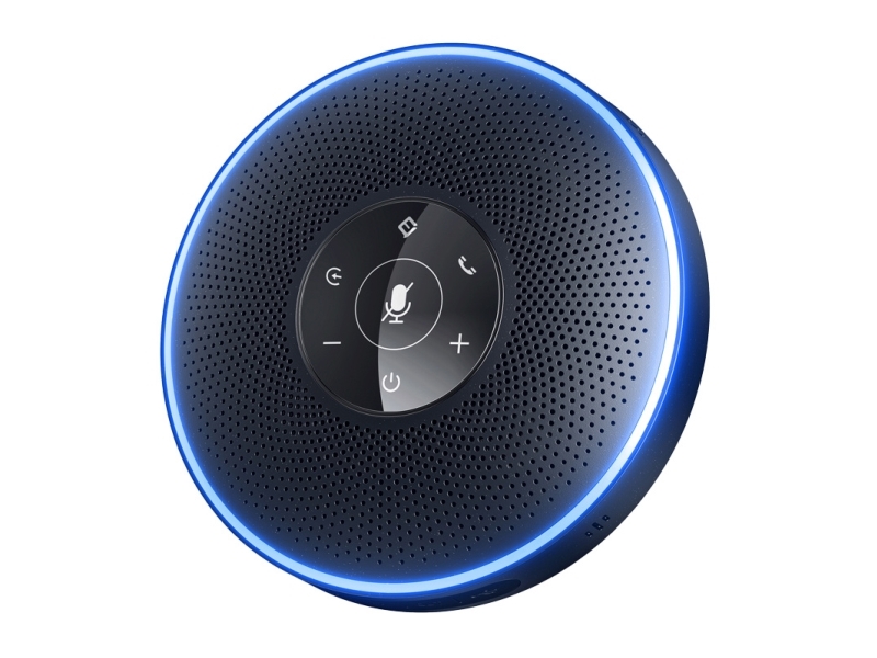 Audio Konferencijų Garsiakalbis - Emeet Officecore M2 Wireless Conference Speaker (4 Mics, 360° Sound, Usb-C, Bluetooth, Aux) Juodas