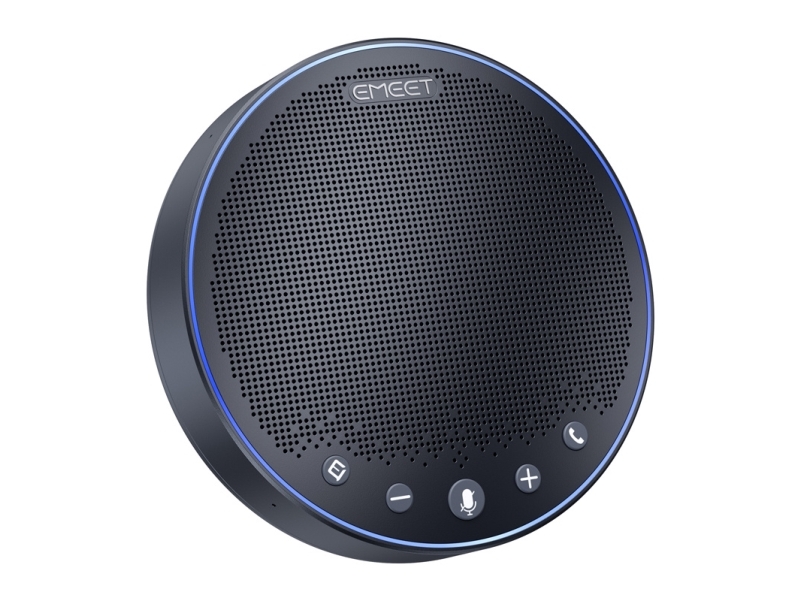 Konferencijų garsiakalbis - Emeet OfficeCore M3 (4 mikrofonai, 360° garsas, 5200 mAh, USB-C, Bluetooth, 3.5 mm)