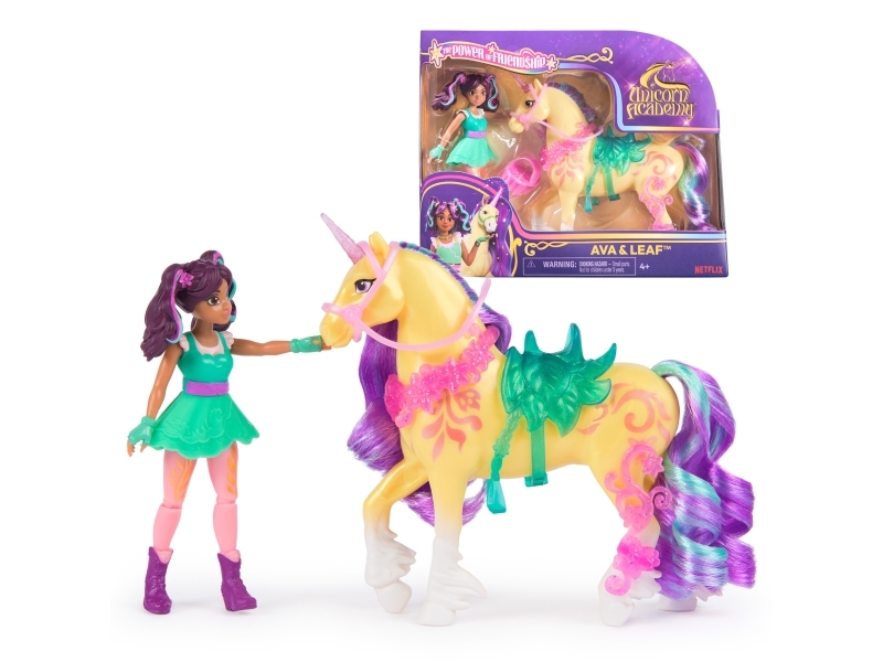 Unicorn Academy Doll & Unicorn V2 - Ava & Leaf