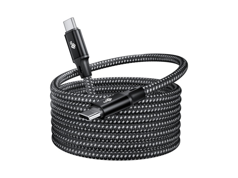 Tb Usb-C-Zu-Usb-C-Kabel Schwarz, Magnetisch, 1 M