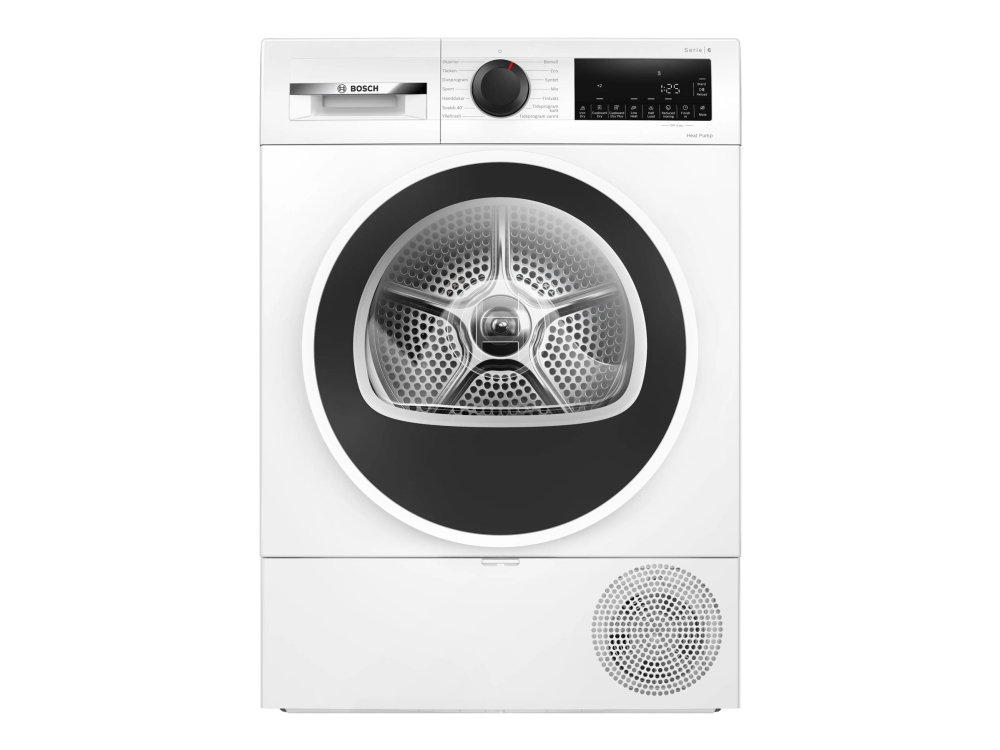 Bosch Lämpöpumppu kuivausrumpu 9kg | WQG2420WSN