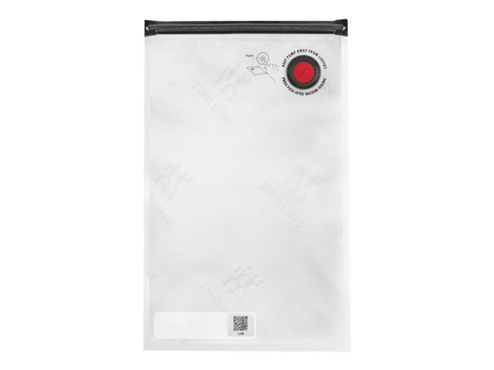 ZWILLING Fresh & Save - Vacuum food storage bag - lukkbar - gjennomsiktig (en pakke 3)