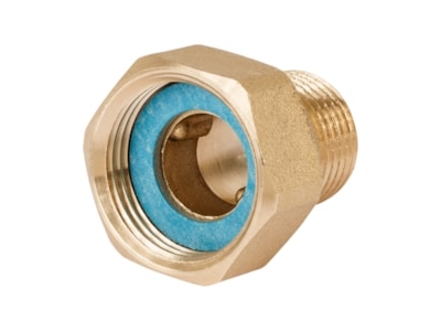 Danfoss gevindnippel til AB-QM ventiler, 1" omlber x 3/4" nippel