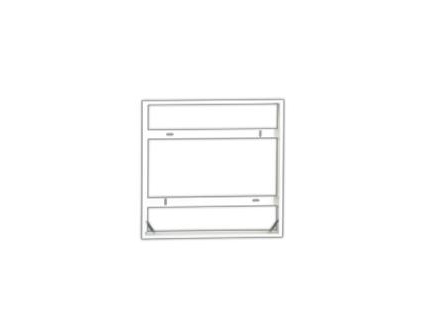 OPPLE LEDPANELS P6 påbygningsramme til 595x595x65, Hvid PROFESSIONEL