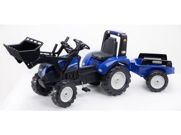 Falk New Holland 3090M, 3 År, 4 hjul, Sort, Blå