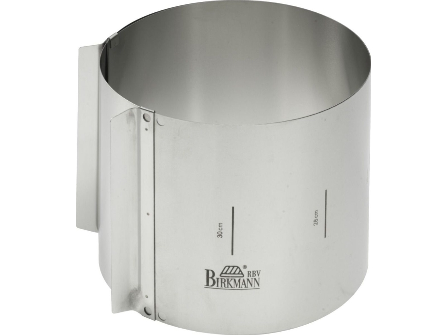 RBV Birkmann 429413, Tårtring, Rund, Flat yta, Rostfritt stål, Rostfritt stål, 150 mm | Köksutrustning - Bakartiklar - Kavlar | GameStuff