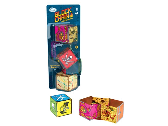 Thinkfun Block Chain, Board Game, Oplysende, 8 År, Familiespil