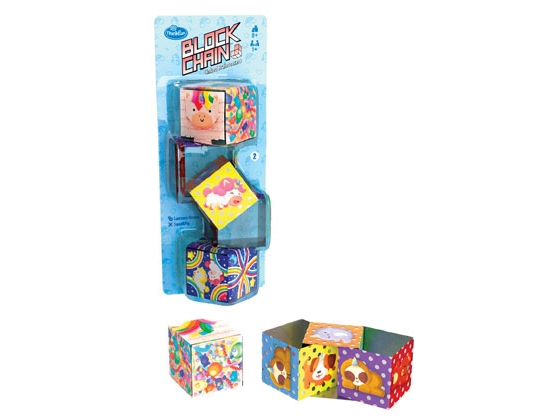 Thinkfun Block Chain, Board Game, Oplysende, 8 År, Familiespil
