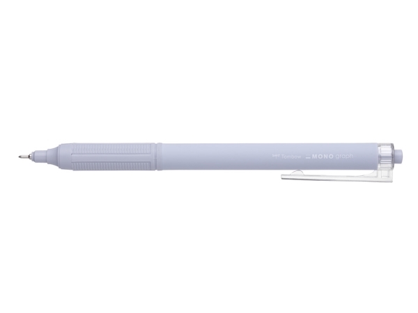 Tombow MONO graph Lite, Klipsi, Kuulakärkikynä, Uudelleentäytettävä, Sininen, 1 kpl, Keskikokoinen