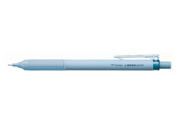 Tombow Mono Graph Lite, 0,5 Mm, Rund, Blau, Kunststoff, Weiß, Kunststoff