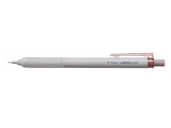 Tombow Mono Graph Lite, 0,5 Mm, Rund, Braun, Kunststoff, Weiß, Kunststoff